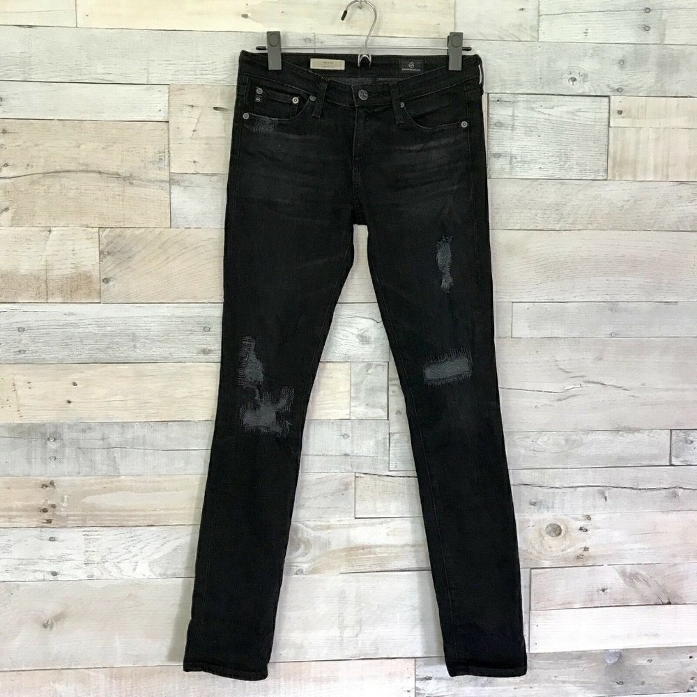 AG The Stilt 2 Years Remote Distressed Jeans 25